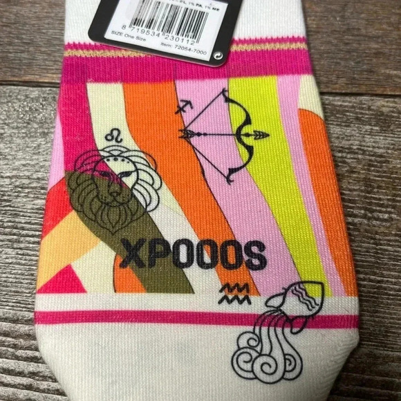 XPOOOS The  Art of Socks Rose ZODIAC Anti Slip Socks - Picture 6 of 8